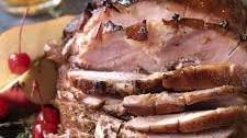 Honey Bourbon Glazed Ham