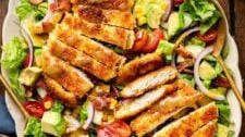 Honey Mustard Crispy Chicken Salad