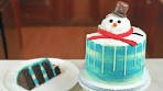 How To Make a MELTED SNOWMAN CAKE | Baking With ...