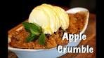How To Make Apple Crumble - Quick & Easy Apple Crumble ...