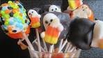 How To Make Halloween Marshmallow Pops Easy Pumpkin ...