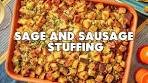 How to Make Sage and Sausage Stuffing (Dressing) | Serious ...