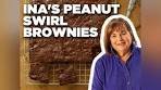 Ina Garten's Peanut Swirl Brownies | Barefoot Contessa | Food ...
