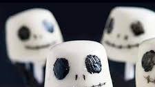 Jack Skellington Marshmallow Pops