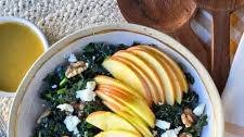 Kale and Apple Salad with Maple Dijon Vinaigrette