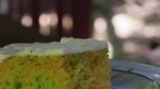 Lime Jell-O Poke Cake
