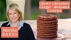 Martha Stewarts Chewy Chocolate Ginger-Molasses Cookies ...