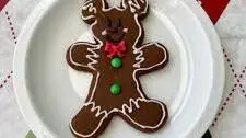 Mickey Mouse Gingerbread Cookies