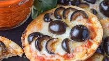 Mini Spider Pizzas