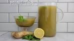 MINT TEA RECIPE WITH GINGER AND LEMON #mint #tea ...