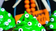 Monster Eyeball Cupcakes