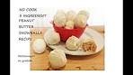NO COOK, 3 INGREDIENT, PEANUT BUTTER SNOWBALLS ...