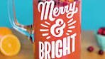 Our go-to holiday drink: this bright and beautiful Orange ...