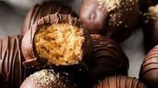 Peanut Butter Balls with Graham Crackers