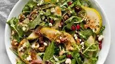 Pear Gorgonzola Salad with Arugula
