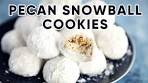 Pecan Snowball Cookies