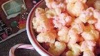 Peppermint Cream Corn Puffs