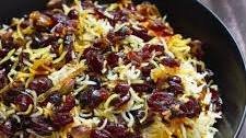 Persian Cranberry Rice Pilaf