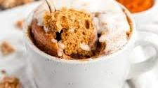 Pumpkin Mug Cake (Vegan)