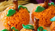 Pumpkin Rice Krispie Treats