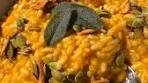 Pumpkin Risotto with Crispy Garlic & Sage Chili Oil Comment ...