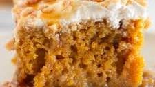 Pumpkin Spice Poke Cake Recipe