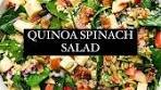 QUINOA SPINACH SALAD This hearty salad is a fall favorite ...