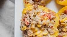Quinoa Turkey Stuffed Peppers