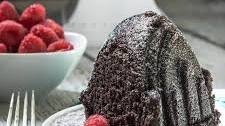 Raspberry Chocolate Bundt Cake Recipe