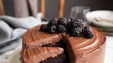 Red Wine Chocolate Cake with Fudgy Chocolate Frosting Recipe