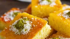 Revani (Turkish Semolina Cake)