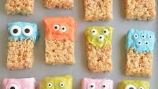 Rice Krispie Treat Monsters