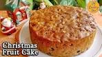 Rich & Moist Christmas Fruit Cake | Easy Christmas Cake ...