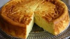 Ricotta Cake with Berry Compote