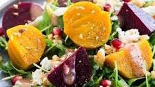 Roasted Beet and Goat Cheese Salad