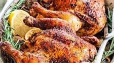 Roasted Cornish Hens