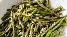 Roasted Green Beans with Almonds