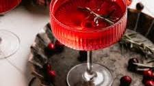 Rosemary Cranberry Vodka Spritz
