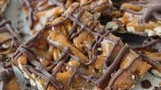 Salted Caramel Pretzel Bark