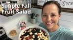 Simple Fall Fruit Salad | Cinnamon is the perfect addition to ...
