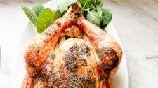 Simple Roasted Turkey With Herb Butter Recipe