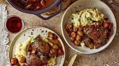 Slow cooker coq au vin