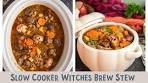 Slow Cooker Witches Brew Stew – Spooky & Delicious! ‍♀️