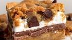 S'mores Cookie Dough Bars 😍 S'mores is such a great combo ...