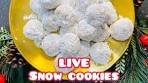 Snow Cookies