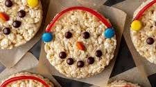 Snowman Rice Krispie Treats