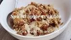 Spiced apple crumble l Easy apple crumble recipe l Healthy ...
