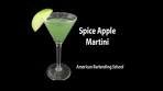 Spiced Apple Martini Cocktail Drink Recipe