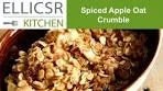 Spiced Apple Oat Crumble