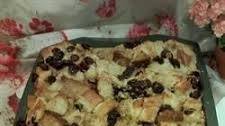 Spiced Cranberry Bread Pudding